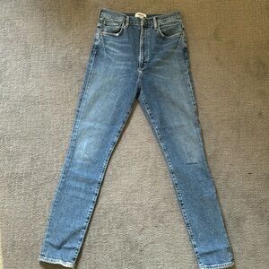 Agolde Pinch Waist Ultra High Rise Skinny Jeans